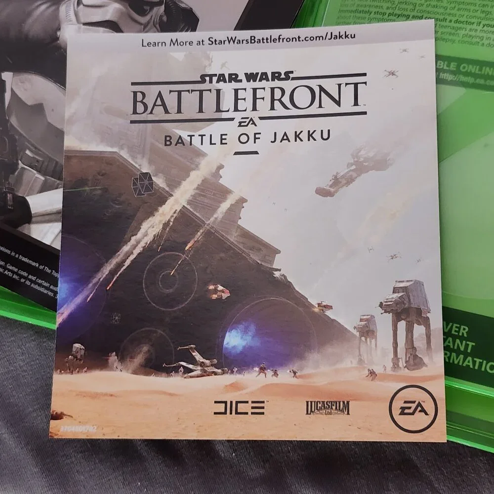 Microsoft Xbox One Star Wars Battlefront Exclusive Walmart Trading Disc and Game